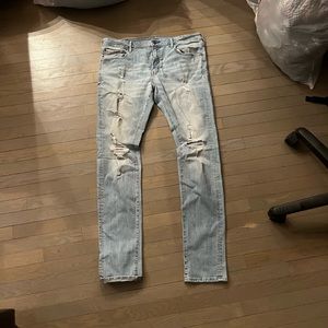 American Eagle Ripped Stacked Skinny Jeans